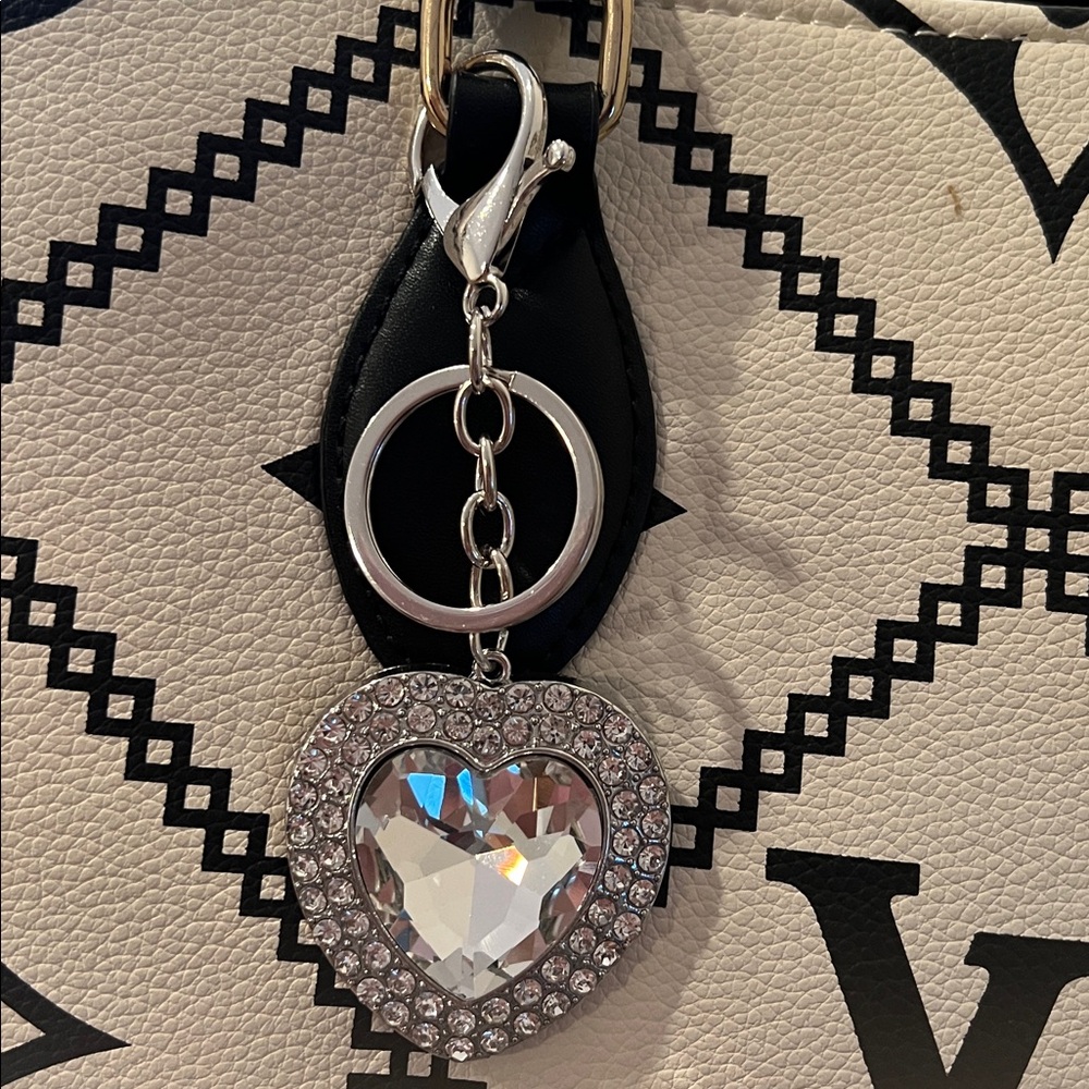 Handbag Charm Heart Shape